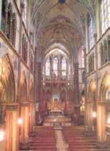 Interior of the church where the Miracle of Amsterdam occurred, highlighting its historical significance in Eucharistic tradition.