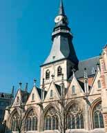 Church of St. Quintinus in Hasselt, where the relic of the 1317 Herkenrode Eucharistic miracle is preserved.