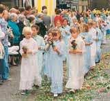 Procession in honor of the miracle