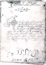 A handwritten document certifying the miracle of Calanda, dated April 2, 1640.