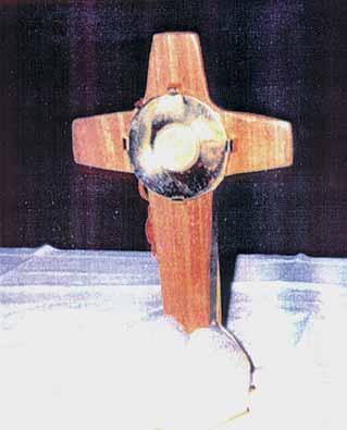 Tabernacle where the Host of the miracle is kept