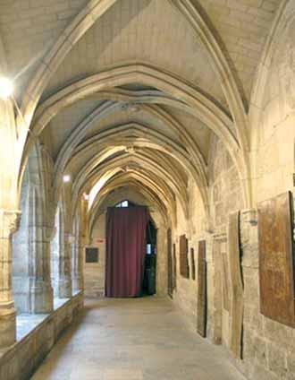 Interior of the Cloister des Billettes, linked to the 1290 Paris Eucharistic miracle, now a Protestant church.