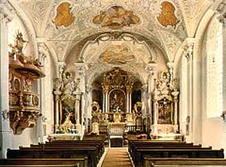 Interior of the Sanctuary