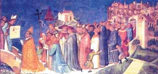 The Procession over the Rosciolo Bridge, (artist: Liprino d'Italia), Orvieto Cathedral