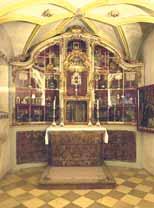 The chapel in Andechs that houses the shrine