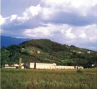The Abbey of S. Maria of Rosano, founded in 780, witnessed the miraculous bleeding and weeping statue of the Sacred Heart.