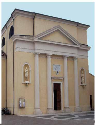 Church of Saint Bartholomew, Salzano, where the fresco of the 1517 Eucharistic miracle is preserved.
