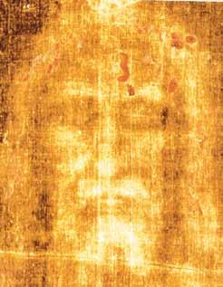 Image of Jesus' face on a golden background, related to the Tixtla Eucharistic Miracle of 2006 in Mexico.