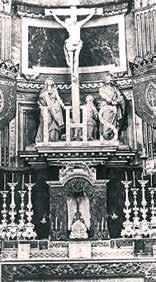 Altar where the miracle took place