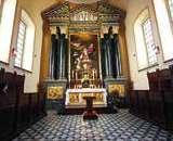 Interior of the chapel where the precious Relic is kept, related to the 2008 Sokółka Eucharistic miracle.