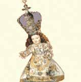 Statue of the Child Jesus pointing to the thief's house, pivotal in the 1568 Alcoy Eucharistic miracle.