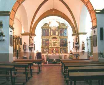 Interior of the church