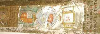 An ancient reproduction of the miraculous relic from the church of Daroca.