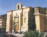 Exterior view of the Chapel of Los Corporales in Daroca, Spain.